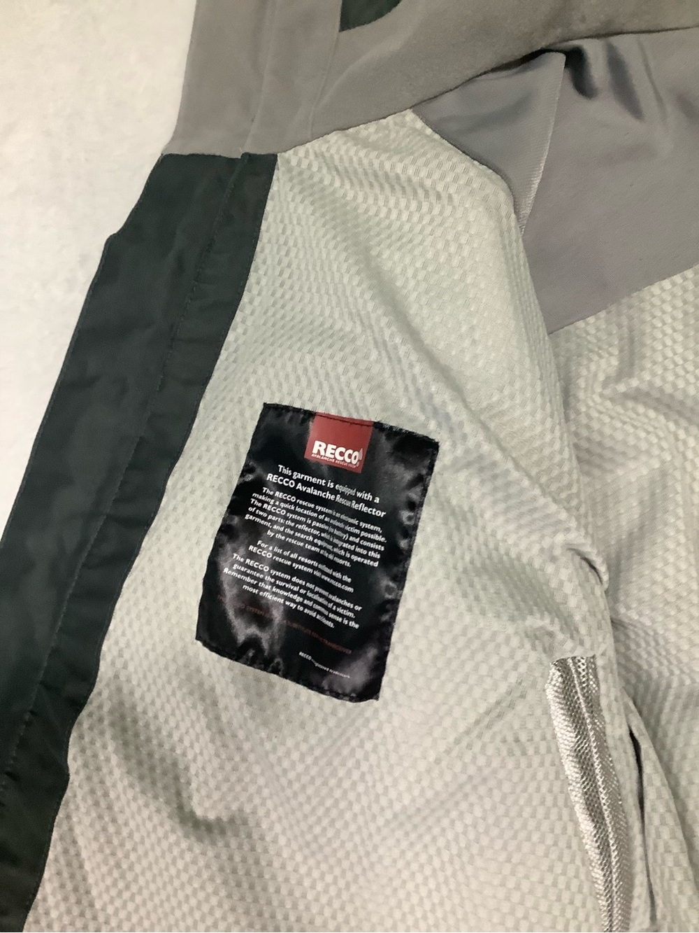 The North Face TNF Free Thinker Steep Series Ski Jacket Sz XL Green Gore Tex Pro - Picture 10 of 14